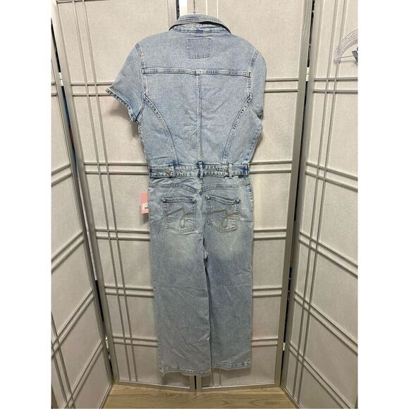 Juicy couture wide leg UTILITY JUMPSUIT NWT size M  Retail price $125 - Picture 5 of 12